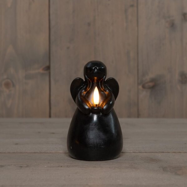 1000044864.jpg Led kaars engel zwart